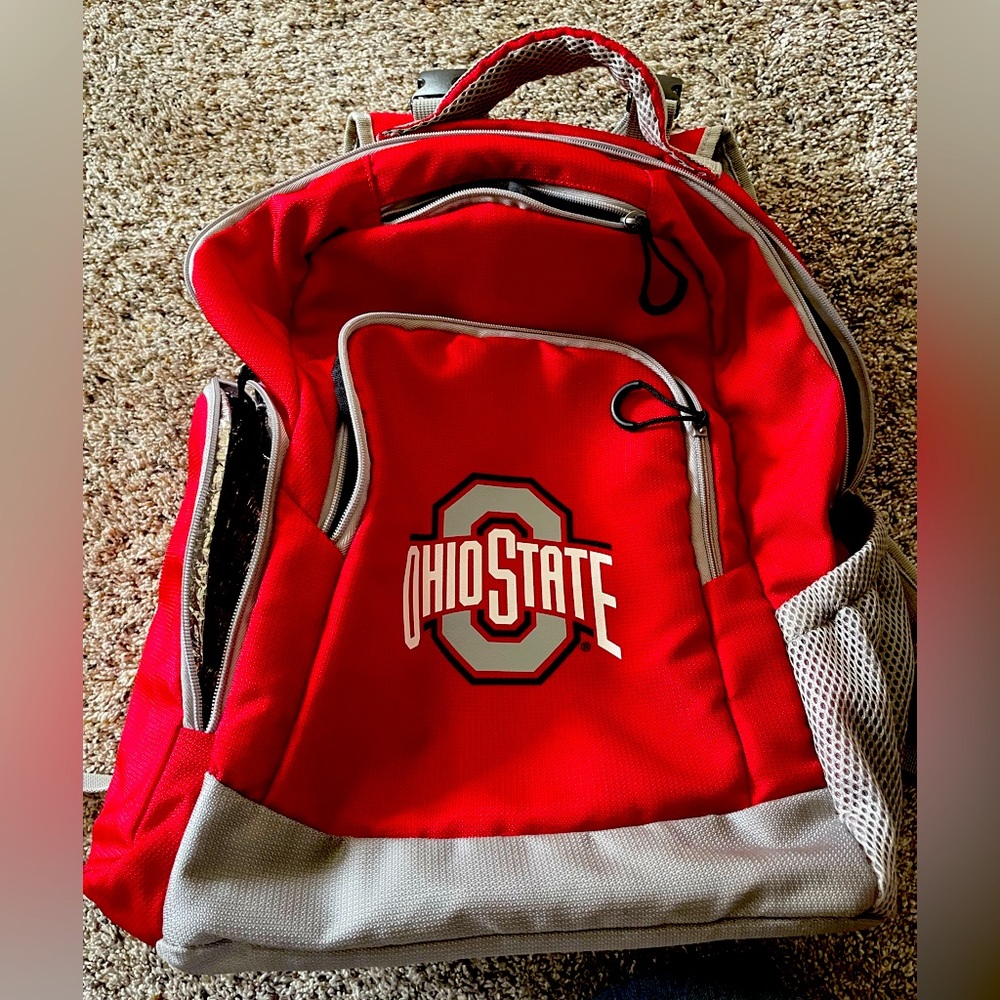 Ohio State Diaper Bag & Changing Pad